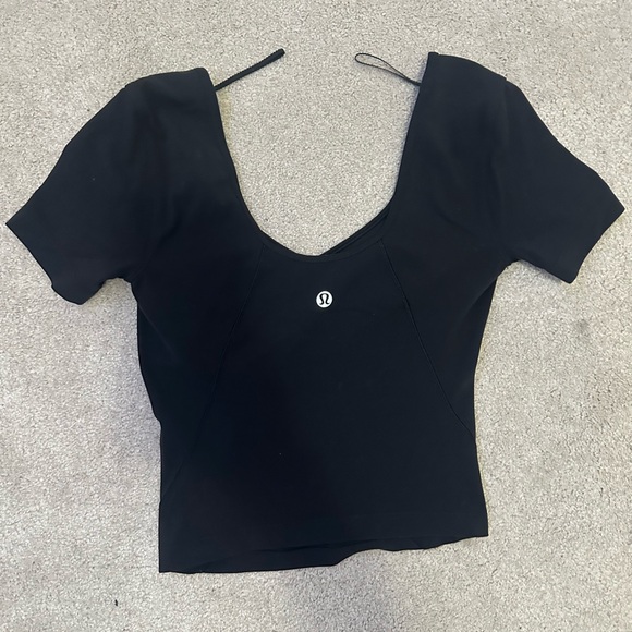 NEW - LULU ALIGN T SHIRT - Picture 3 of 4